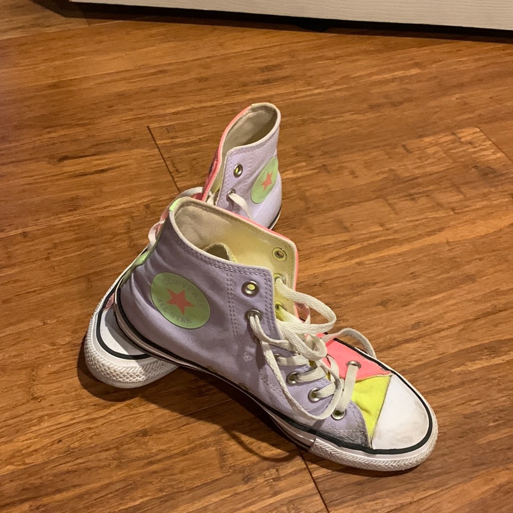 Color block converse